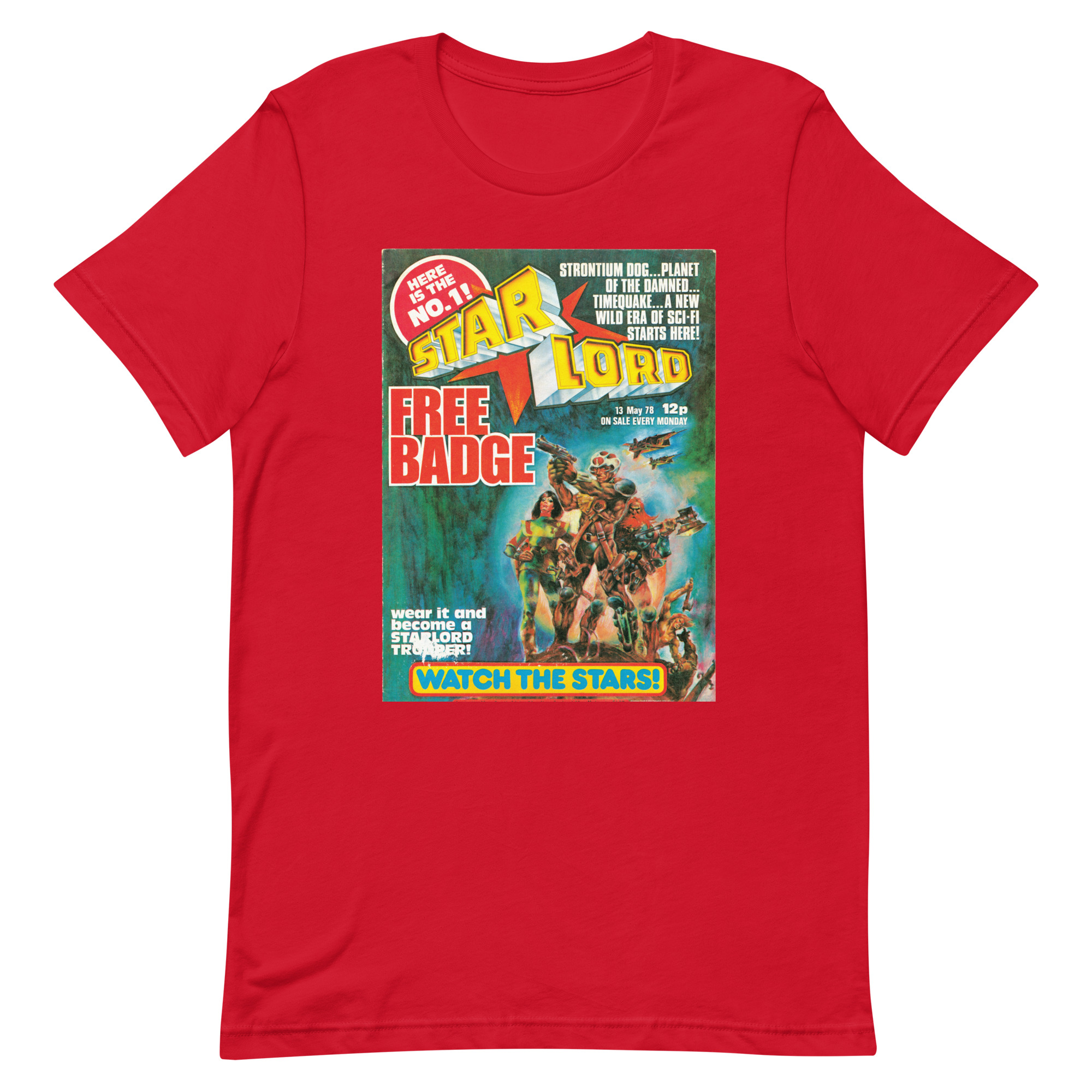 Starlord #1 T-Shirt (Red)