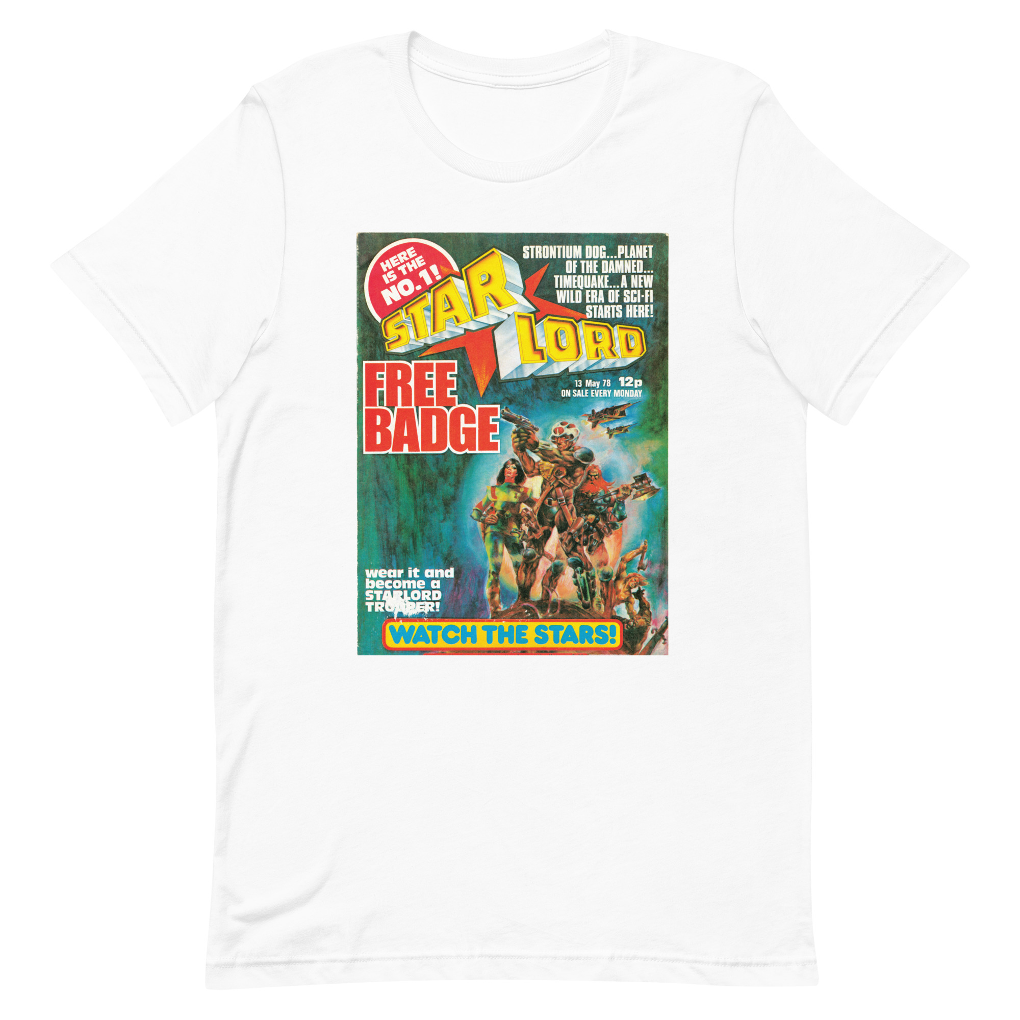 Starlord #1 T-Shirt (White)