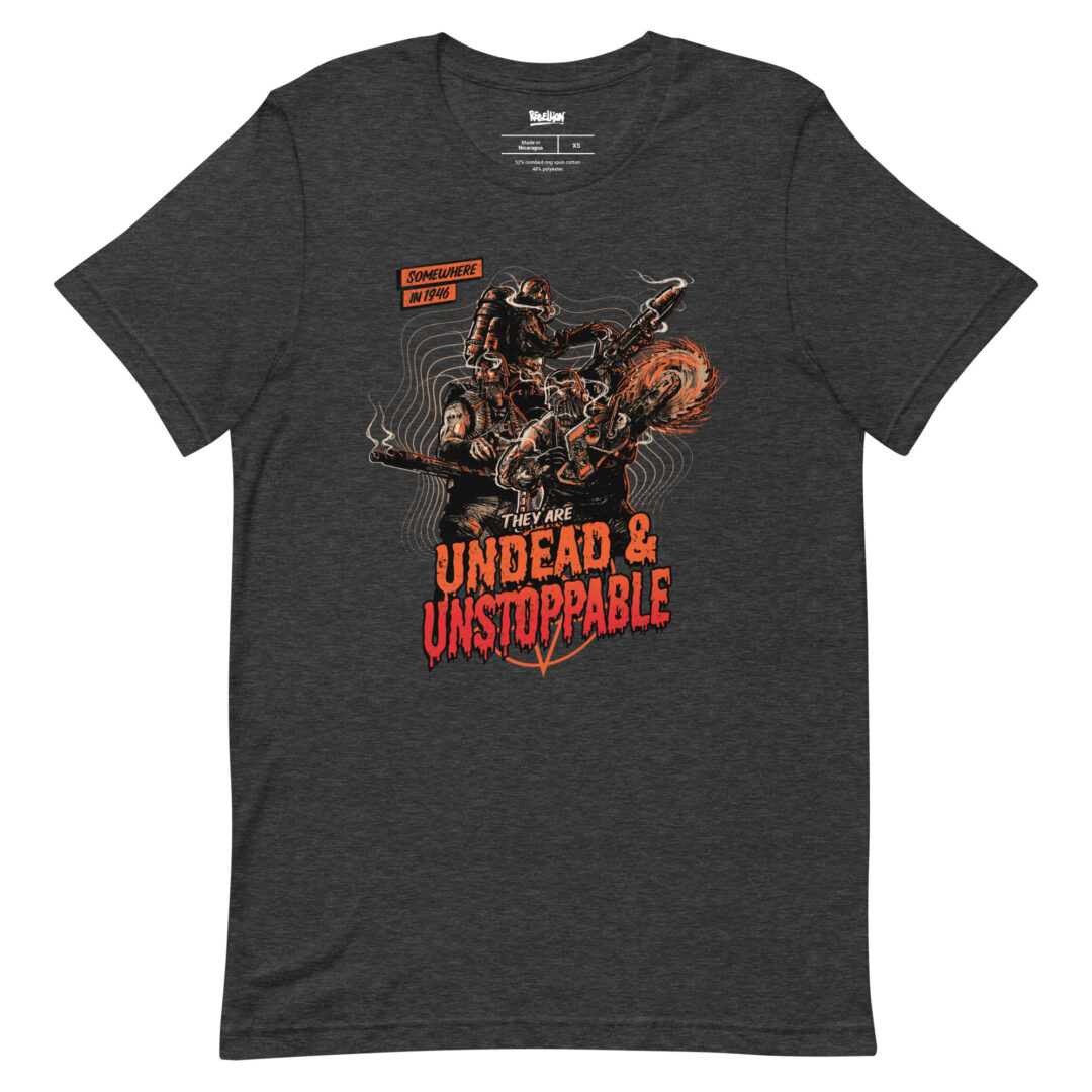 Zombie Army Undead & Unstoppable T-Shirt - Rebellion Shop